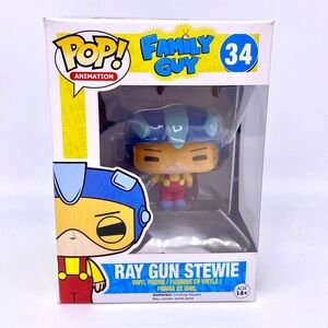 Funko Pop Family Guy 34 Ray Gun Stewie Vaulted Seth MacFarlane